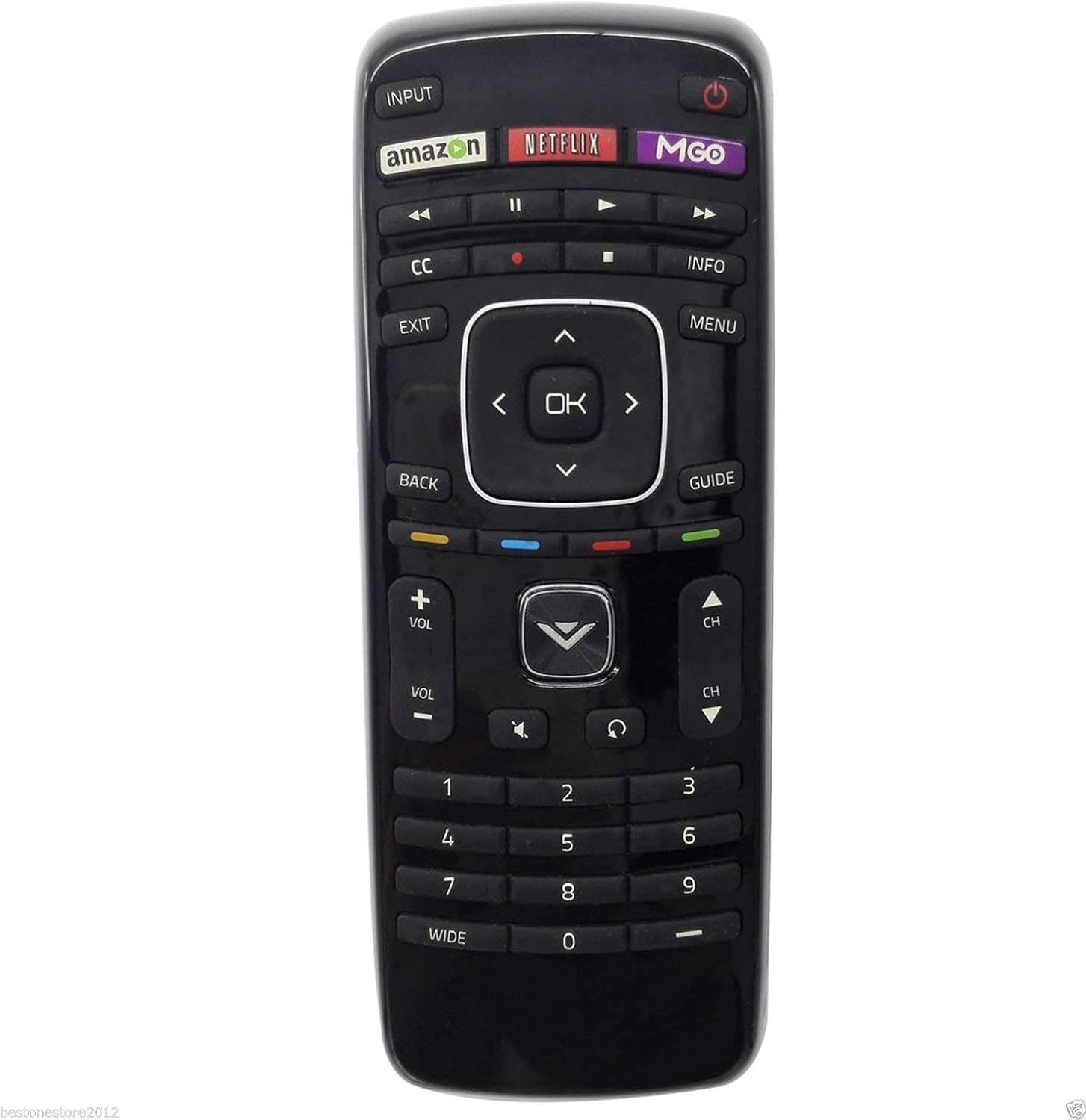 VIZIO XRT112 LED SMART INTERNET APPS TV REMOTE CONTROL FOR VIZIO 32" ~ 55" TV (Certified Refurbished)
