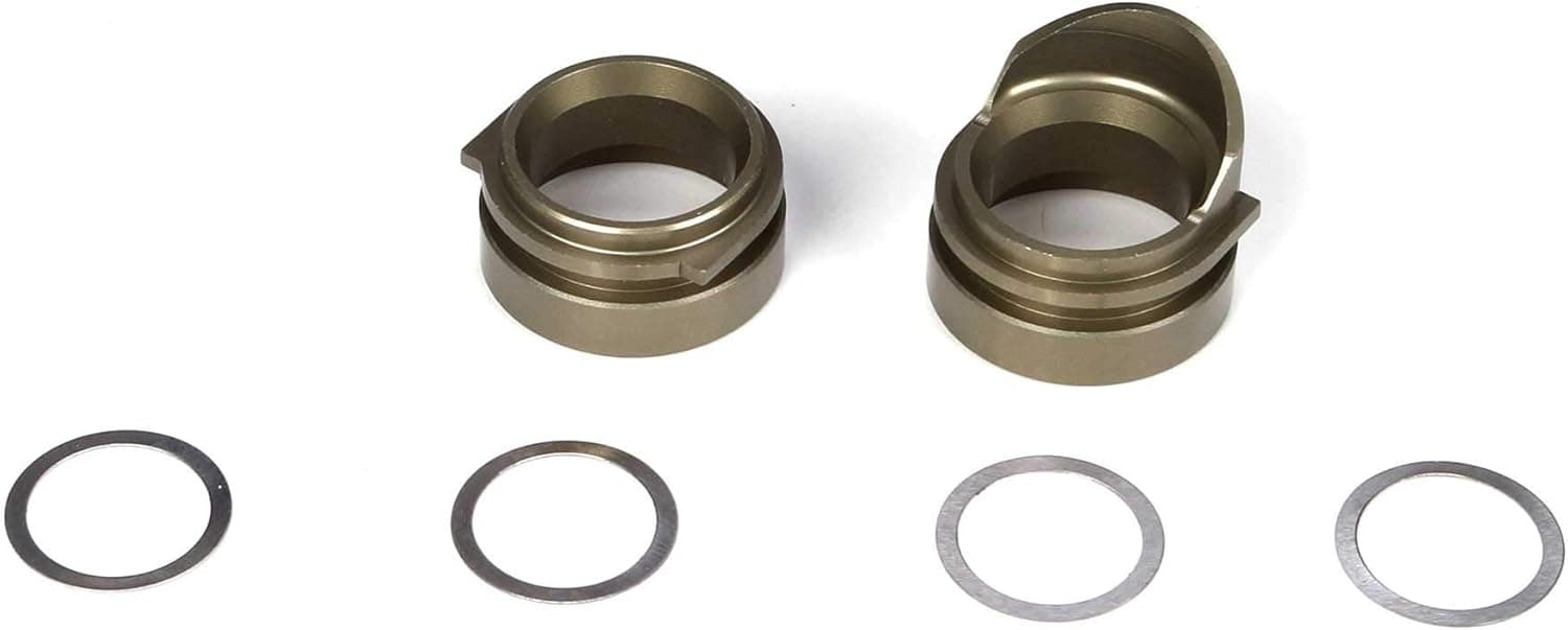 TEAM LOSI RACING Rear Gearbox Bearing Inserts Alum (2): Ten