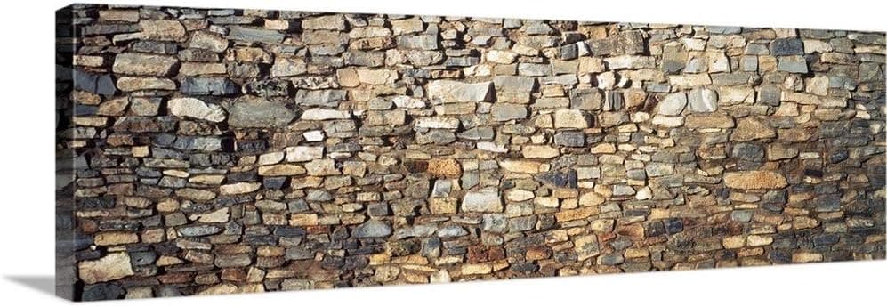 Stone Wall NM Canvas Wall Art Print, 60"x20"x1.25"