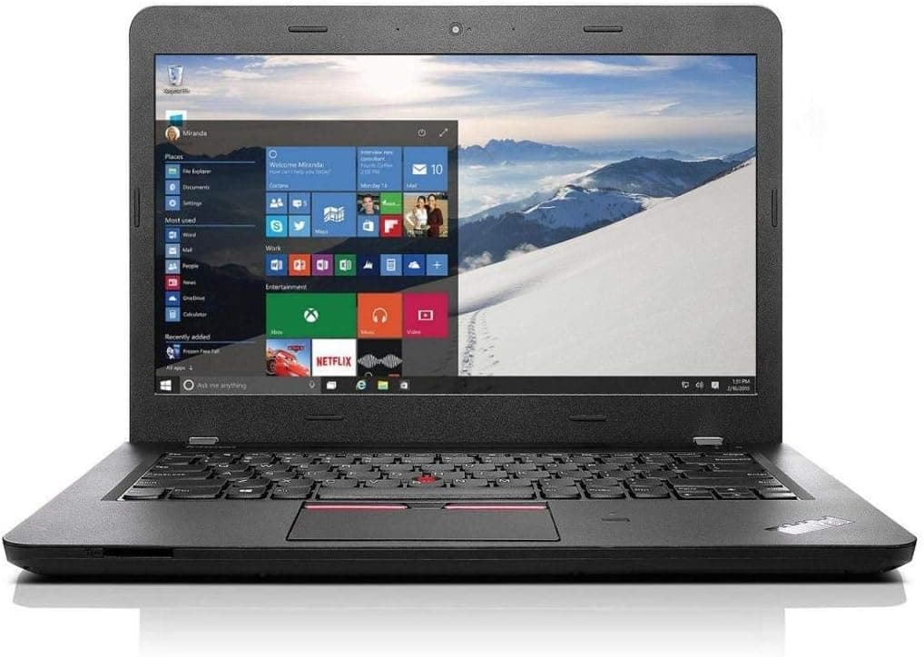 CUK Lenovo ThinkPad Edge E570 15.6" Notebook PC (i7-7500U, 16GB RAM, 256GB NVMe SSD + 1TB HDD, NVIDIA GeForce GTX 950M 2GB, Full HD, Windows 10 Pro) - 2017 Business Gaming Laptop Computer