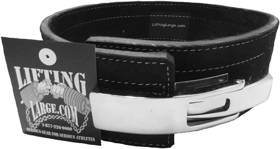 Powerlifting Belt with Lever Buckle 13mm - Weightlifting - Multi-Sport IPF Legal