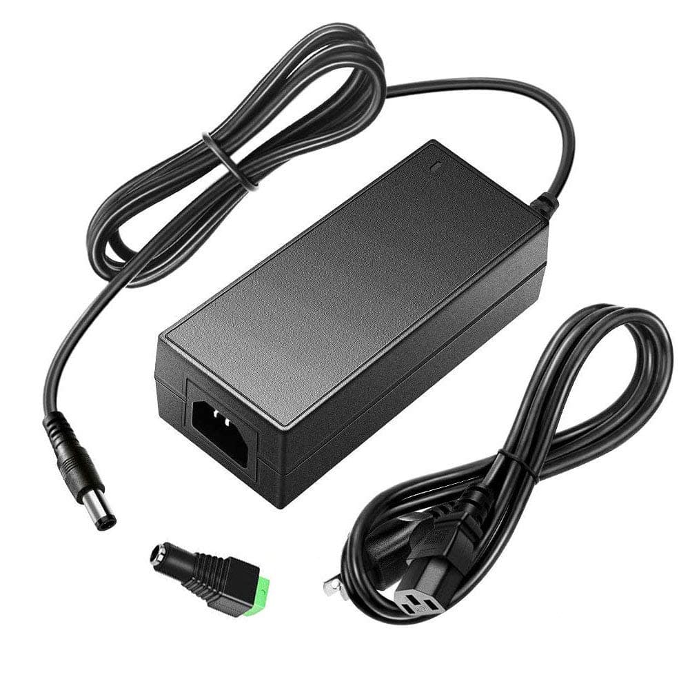 XUNATA Powere Supply, LED Adapter, Transformer, DC 12V 5A LED Driver Switching Power Supply Adapter for LED Strip Light, 60 Watts Max, Female Jack Connector Included