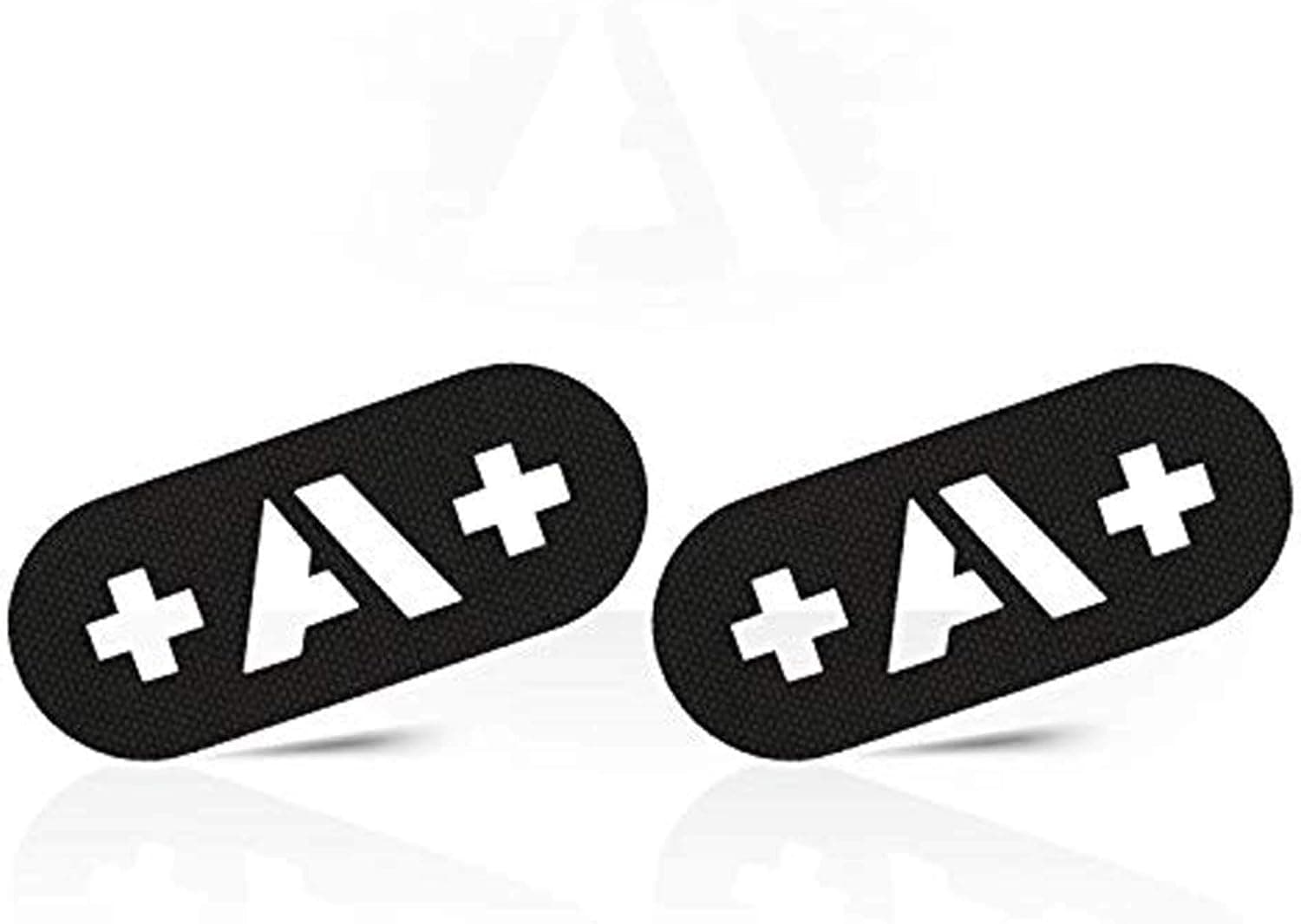 M-Tac Morale Patch Blood Type Tactical Patches A+ Set of 2 (Black)