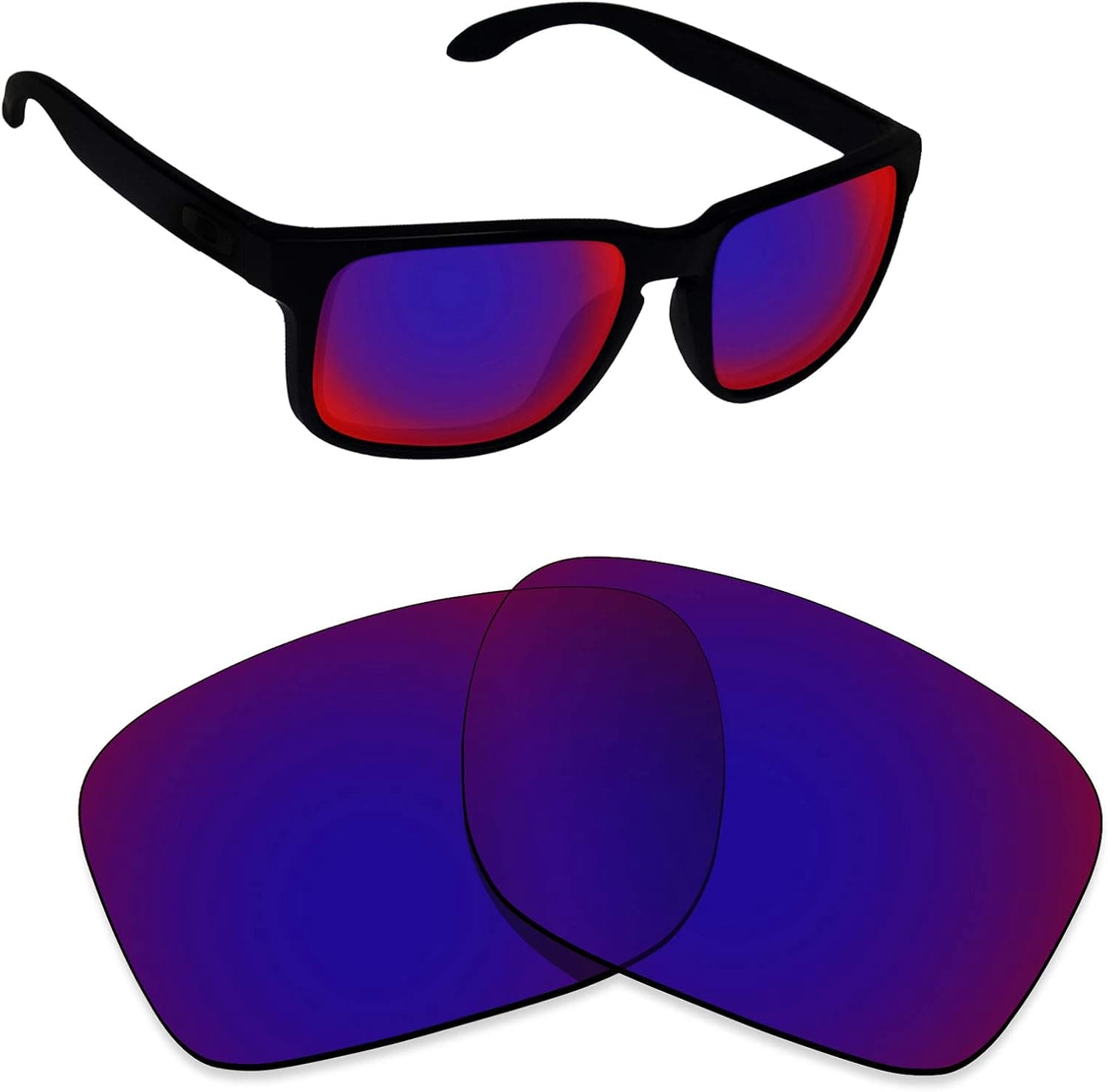 Alphax Polarized Replacement Lenses for Oakley Holbrook OO9102 - Multiple Options