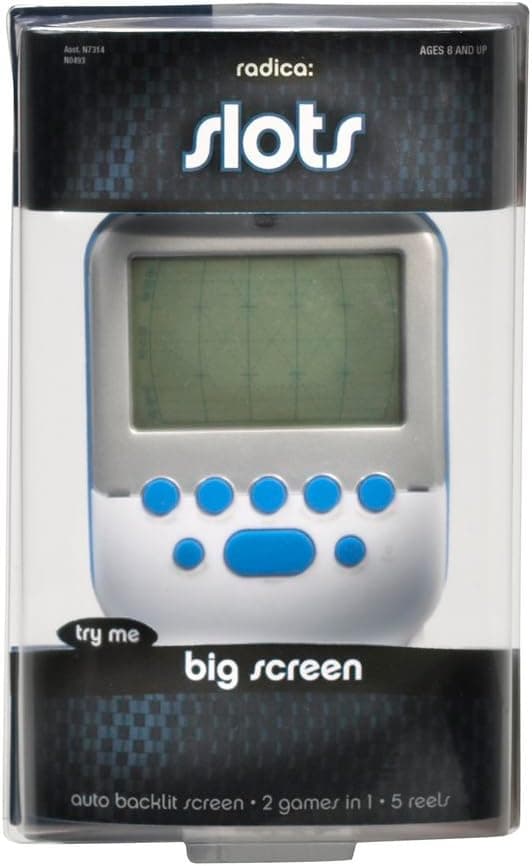 Mattel Radica Big Screen Slots - White