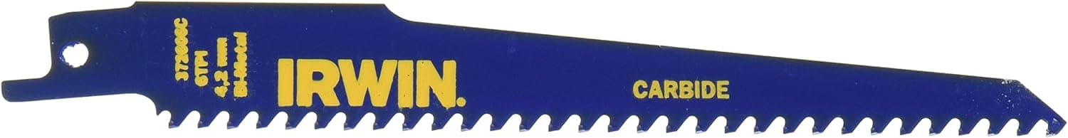 Irwin Tools 372606C 6" Carbide Recipricating Saw Blade