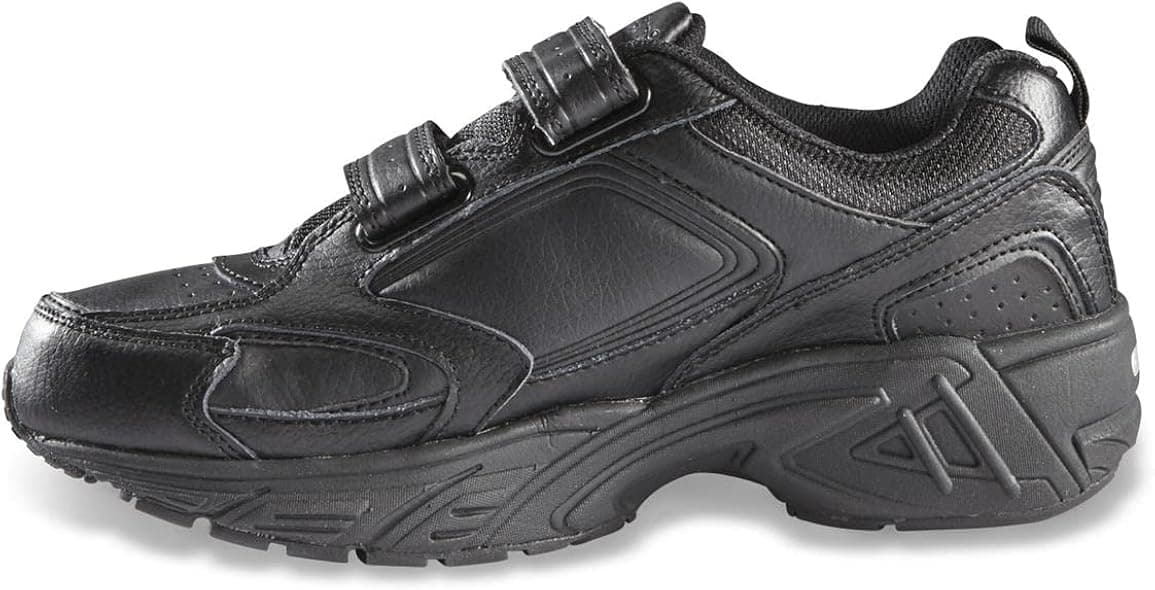 Guide Gear Walking Shoes for Men Hook-and-Loop, Comfortable Velcro Shoes for Work, Casual, Working
