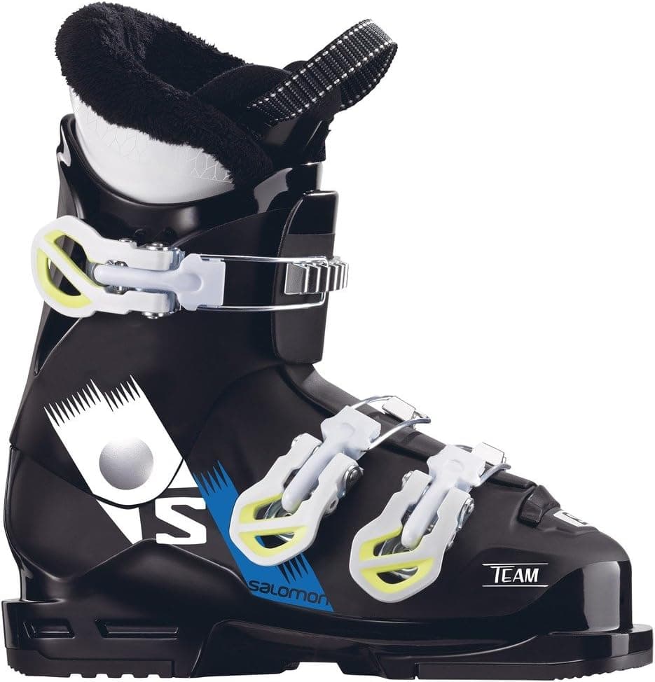 Salomon Team T2 Ski Boots Boys' Black/White/Acid Green 19