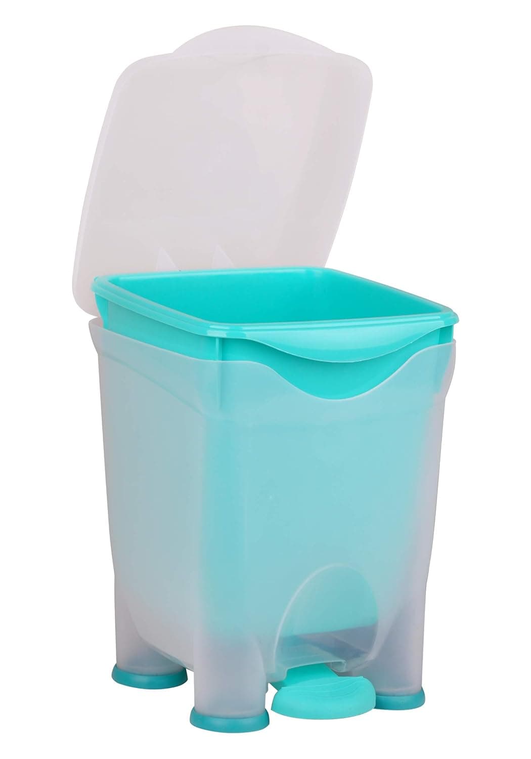 Mintra Home Trash Bins (Teal, Easy Bin)