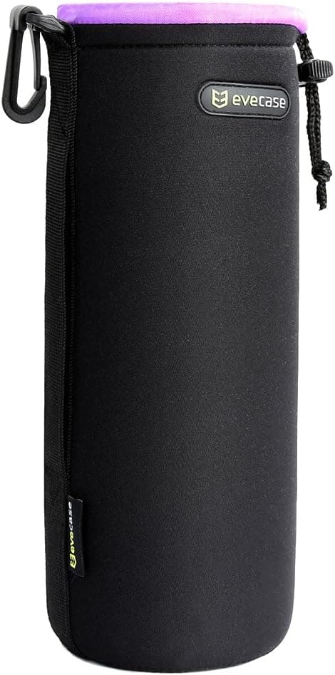 Lens Pouch Evecase Heavy Duty Neoprene Pouch Bag with Soft Flush Interior for DSLR Digital Camera Lens - Extra Large