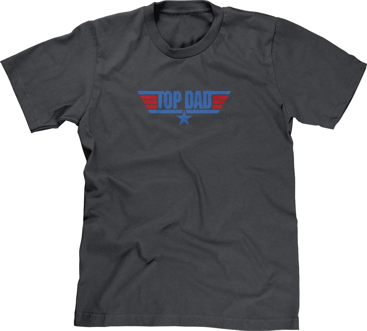 Top Dad - Blue Red Mens T-Shirt