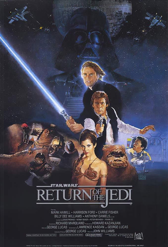 Return of the Jedi Star Wars Movie Poster