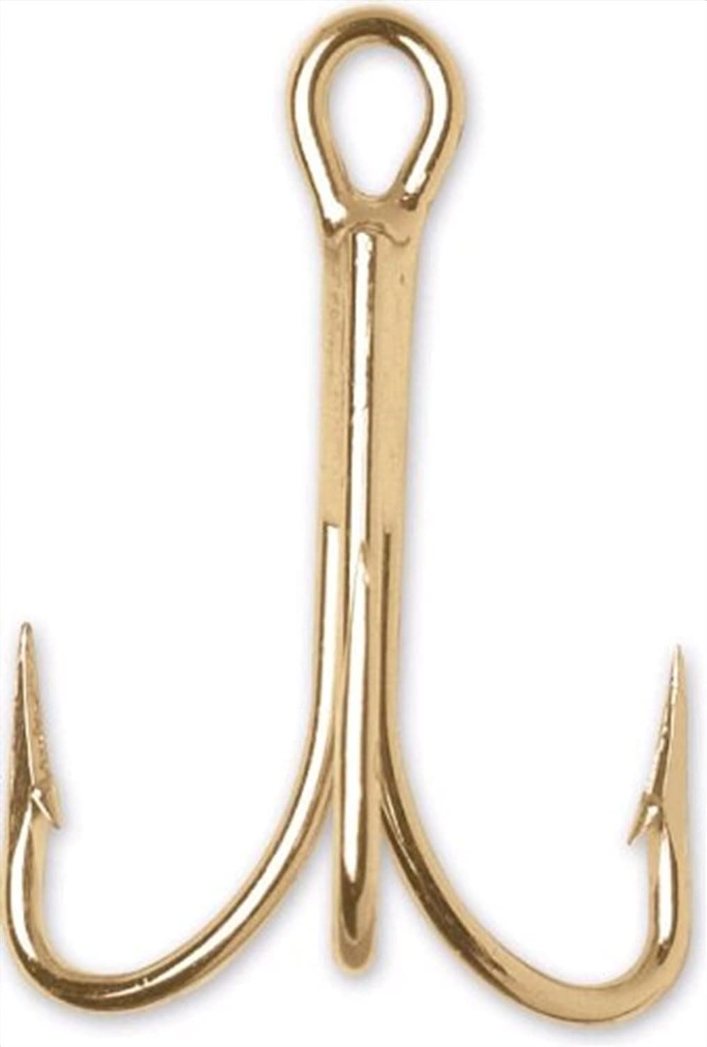 VMC O'Shaughnessy Treble Hook (Pack of 6), 16, Gold