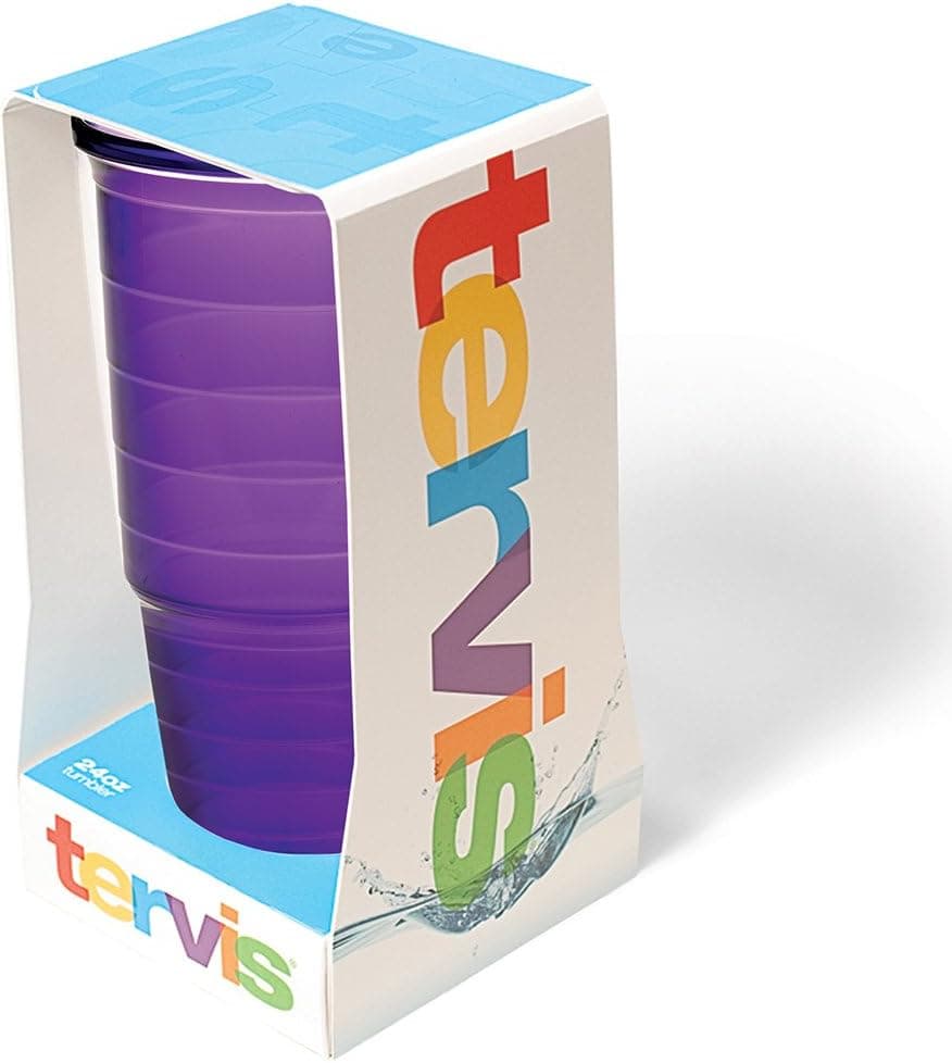 Tervis Boxed Tumbler, 24 oz Tritan, Amethyst -