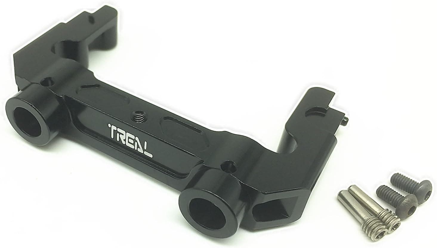 Treal Alloy Rear Bumper Mount for Axial SCX10 II RC Car -Black