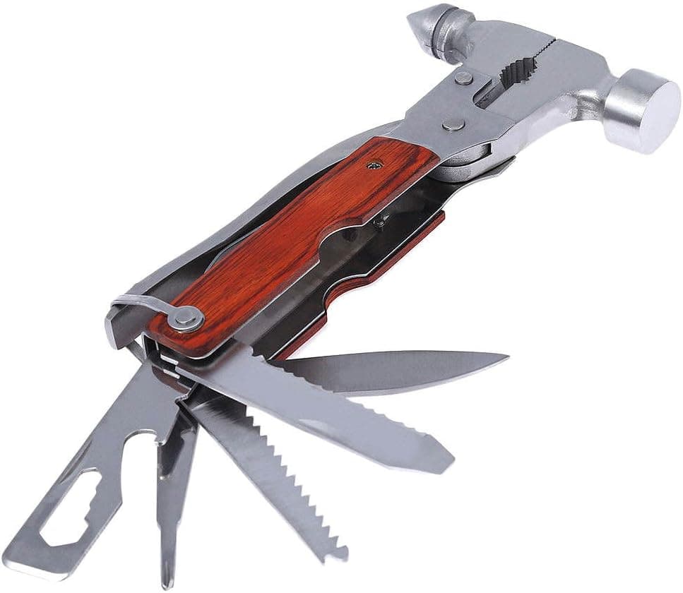 Stainless Steel Portable Multifunction Car Safety Design Emergency Escape Fire Safety Prerequisites Tool Emergency Rescue Hammer Seatbelt Cutter Window Breaker Safety Hammer (Taper Hammer)