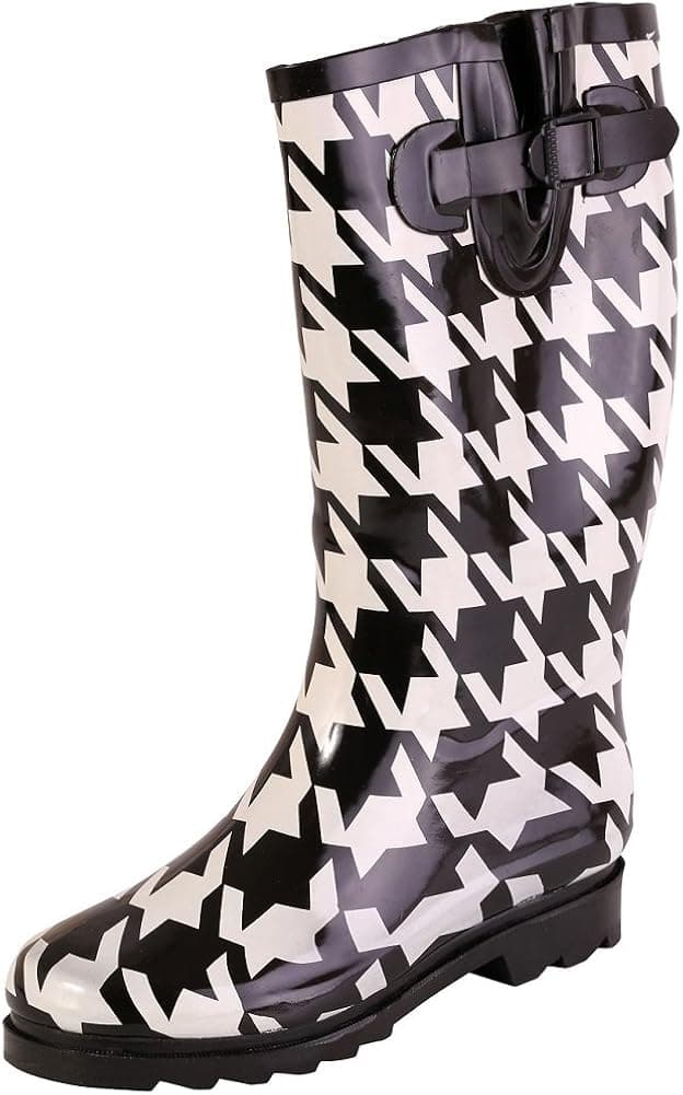 AimTrend Womens Waterproof Welly Rain Boots