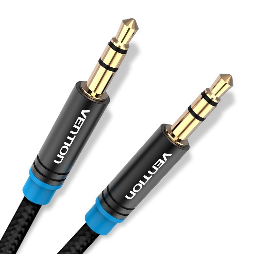 VENTION 3.5 mm Audio Cable,3.5mm Auxiliary Audio Cable, Male to Male Aux Cord for Car Stereo, iPhone, iPod, iPad,Samsung Galaxy, HTC, LG, Google Pixel, Tablet & More