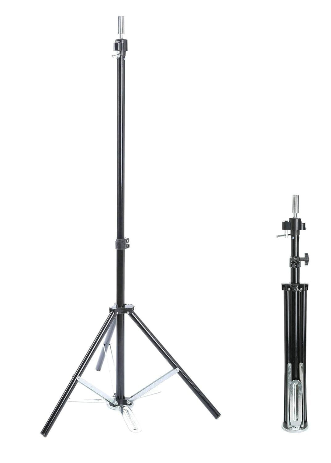FUTAI Mannequin Head Wig Head Canvas Head Doll Head Tripod Stand
