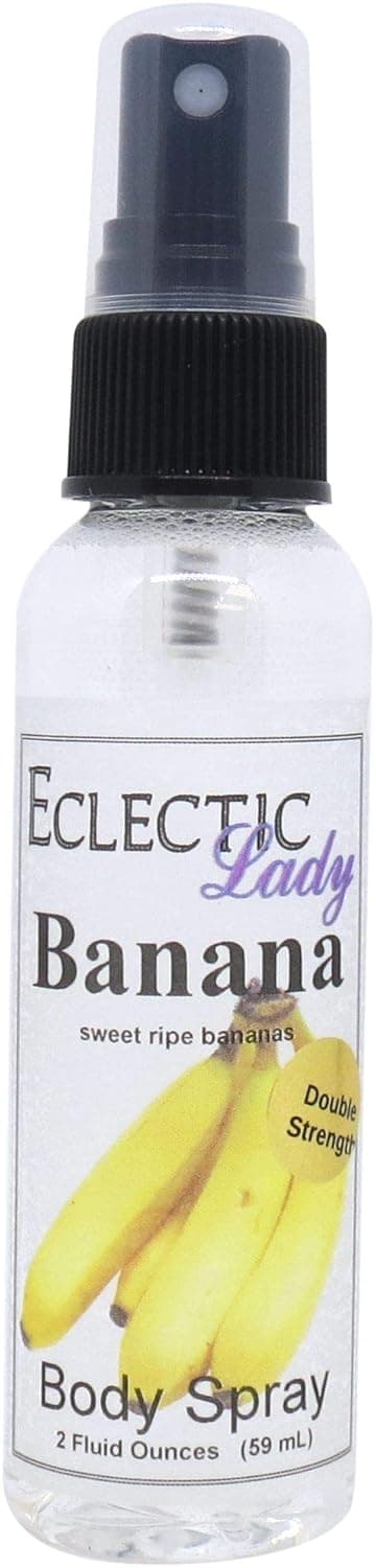 Eclectic Lady Banana Body Spray (Double Strength), 2 ounces