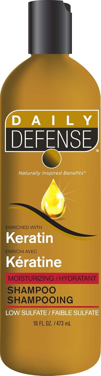 Daily defense shampoo keratin 16 fluid ounce