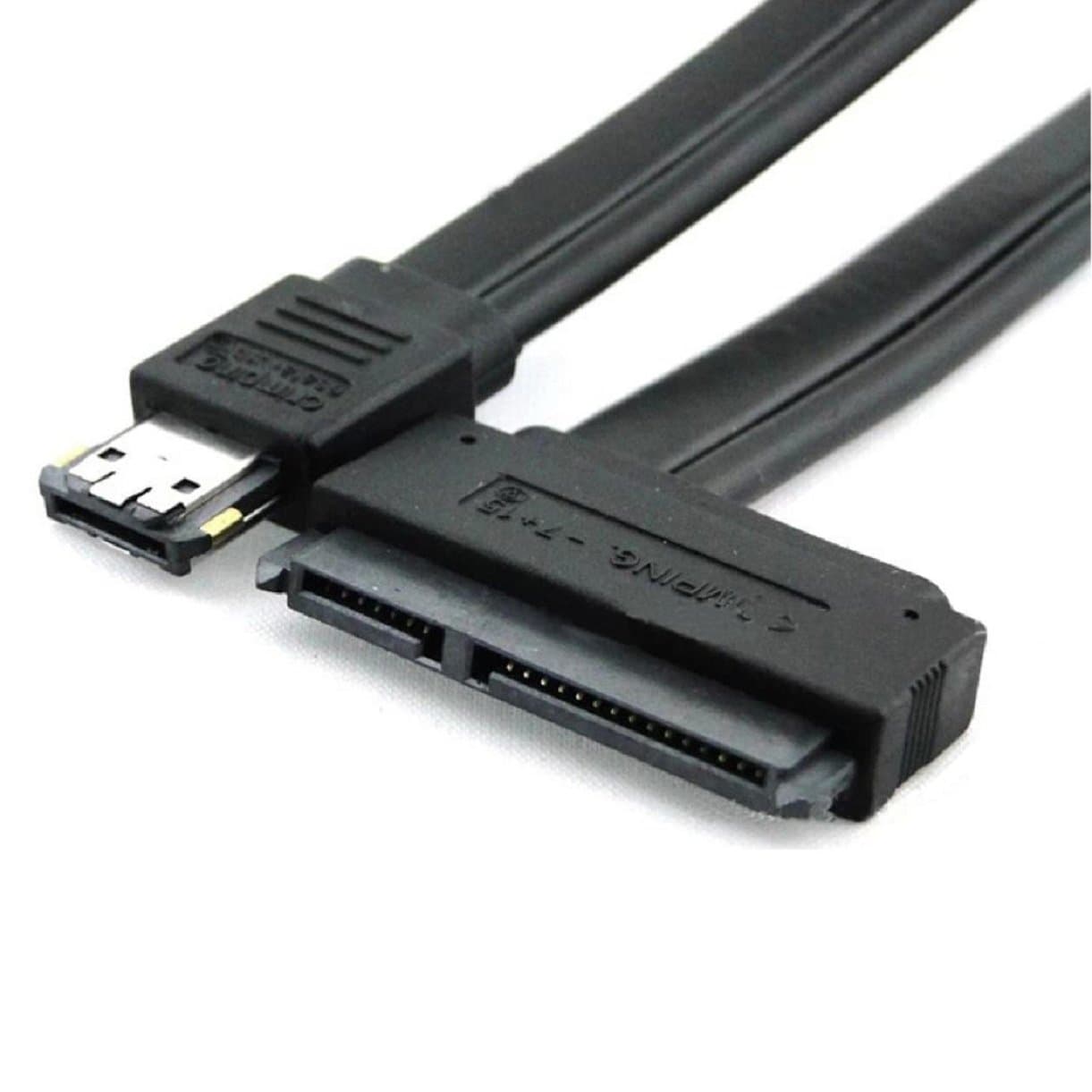 Lookatool New Dual Power eSATA USB 12V 5V Combo to 22Pin SATA USB Hard Disk Cable