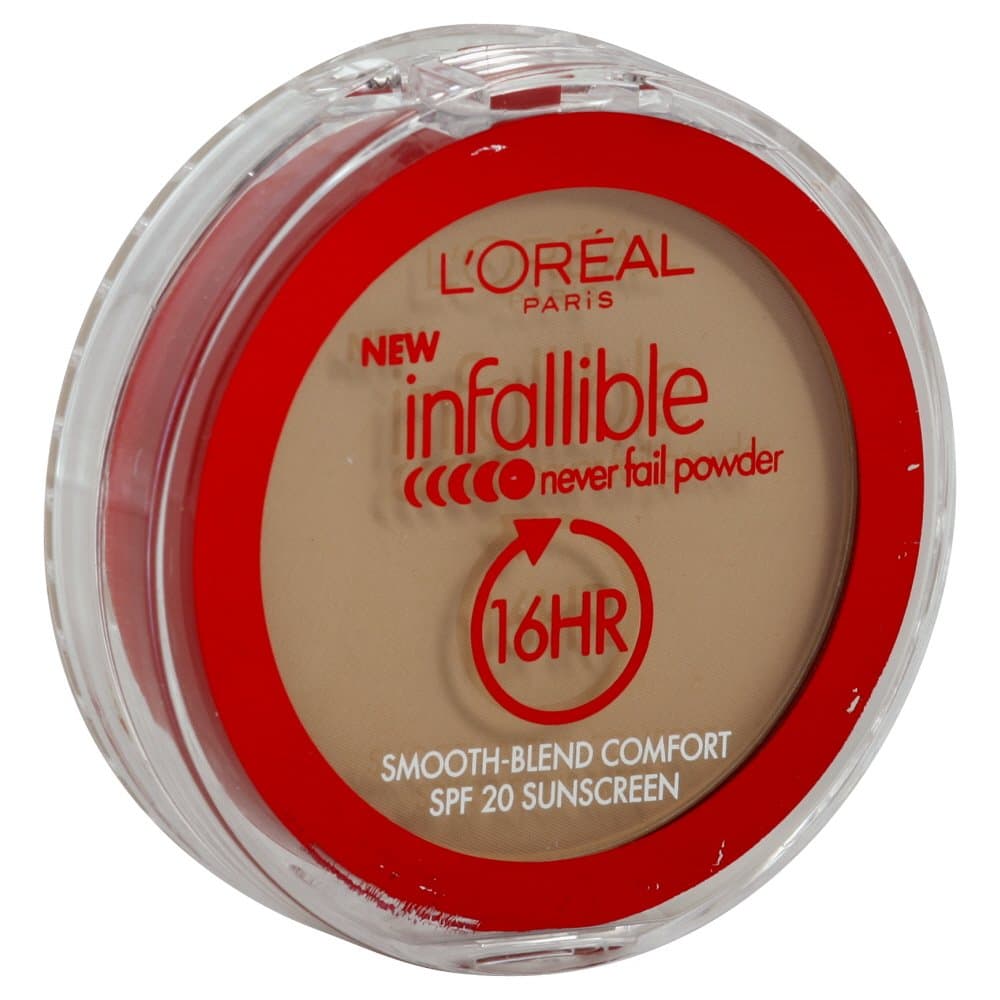 L'oreal Infallible Never Fail Powder, Natural Beige, 0.30-Ounce