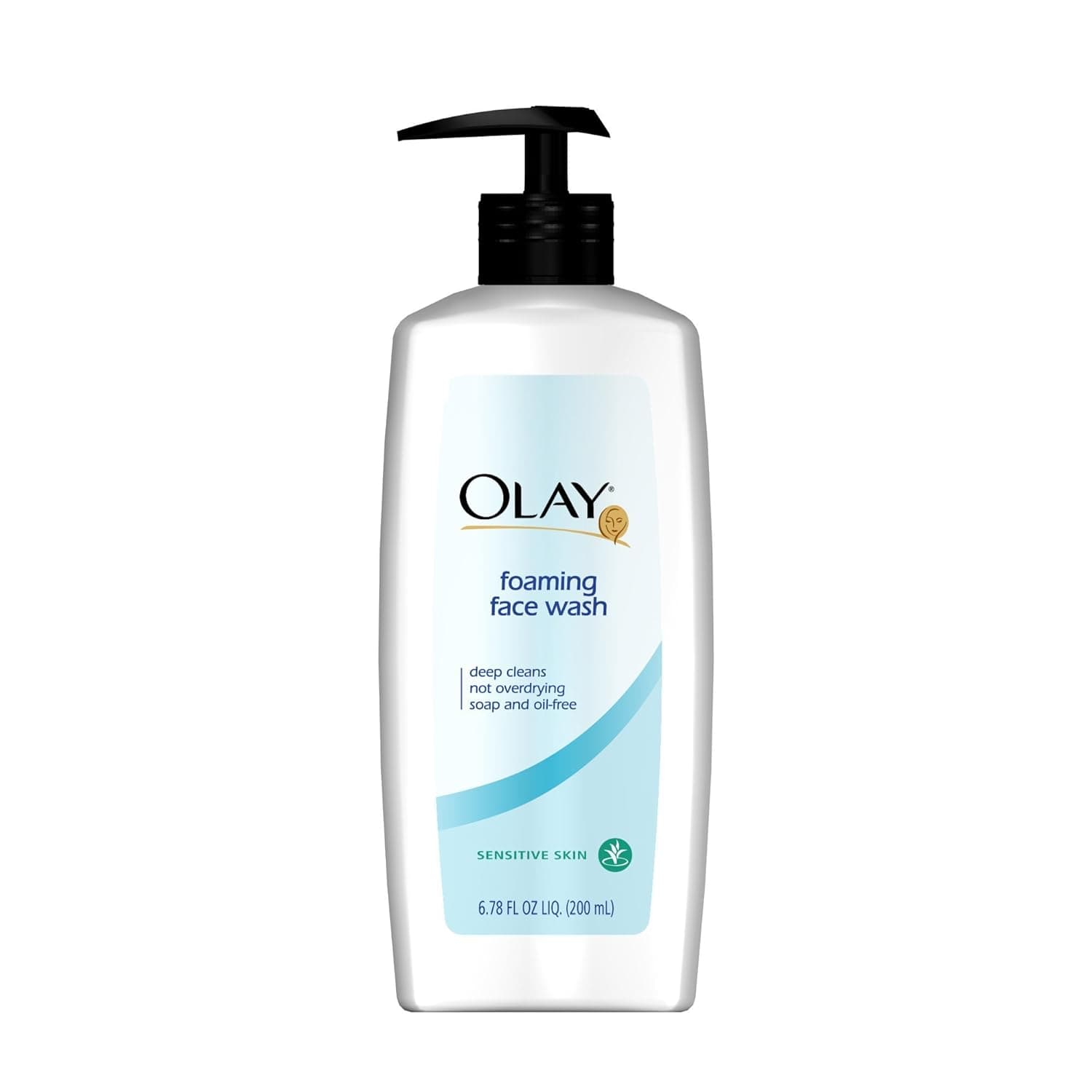 Olay Foaming Face Wash, Sensitive Skin, 6.8 Ounce (Pack of 4)