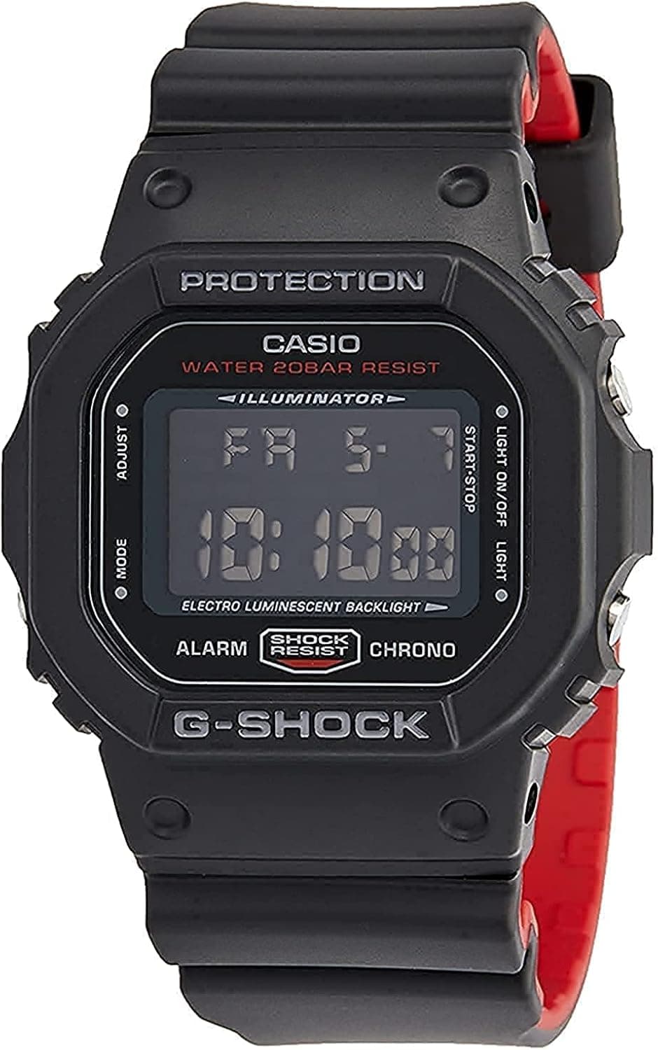 Casio Men's G-Shock DW-5600HR-1DR Black Silicone Automatic Fashion Watch