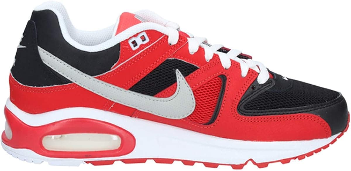 Nike Men's Track & Field Shoes, Multicolour (Black/Metallic Silver/University Red 039), US 8.5