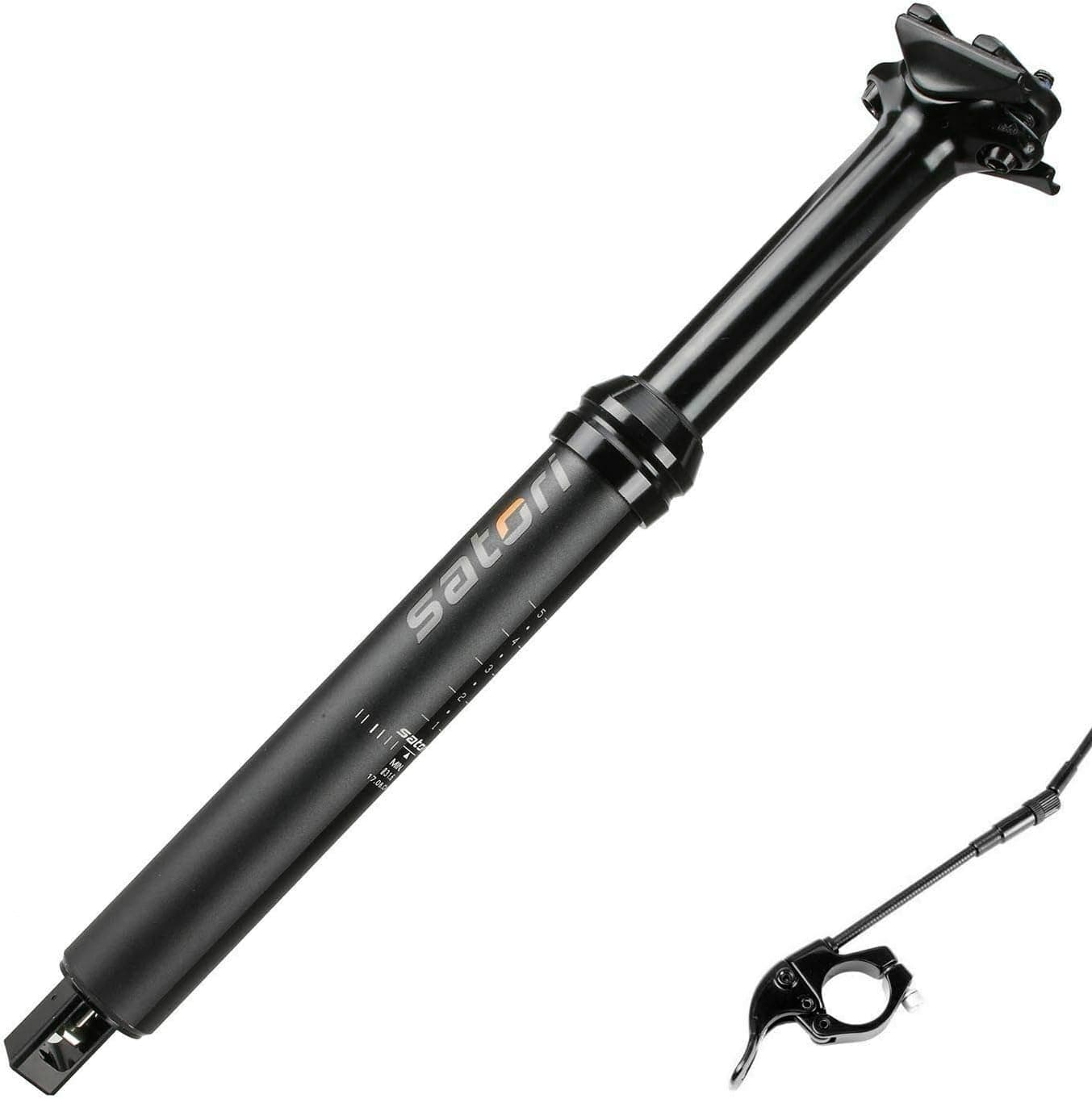 Satori Sorata Pro Dropper Bike Seat Post Internal Cable Routing 125mm 31.6x420mm