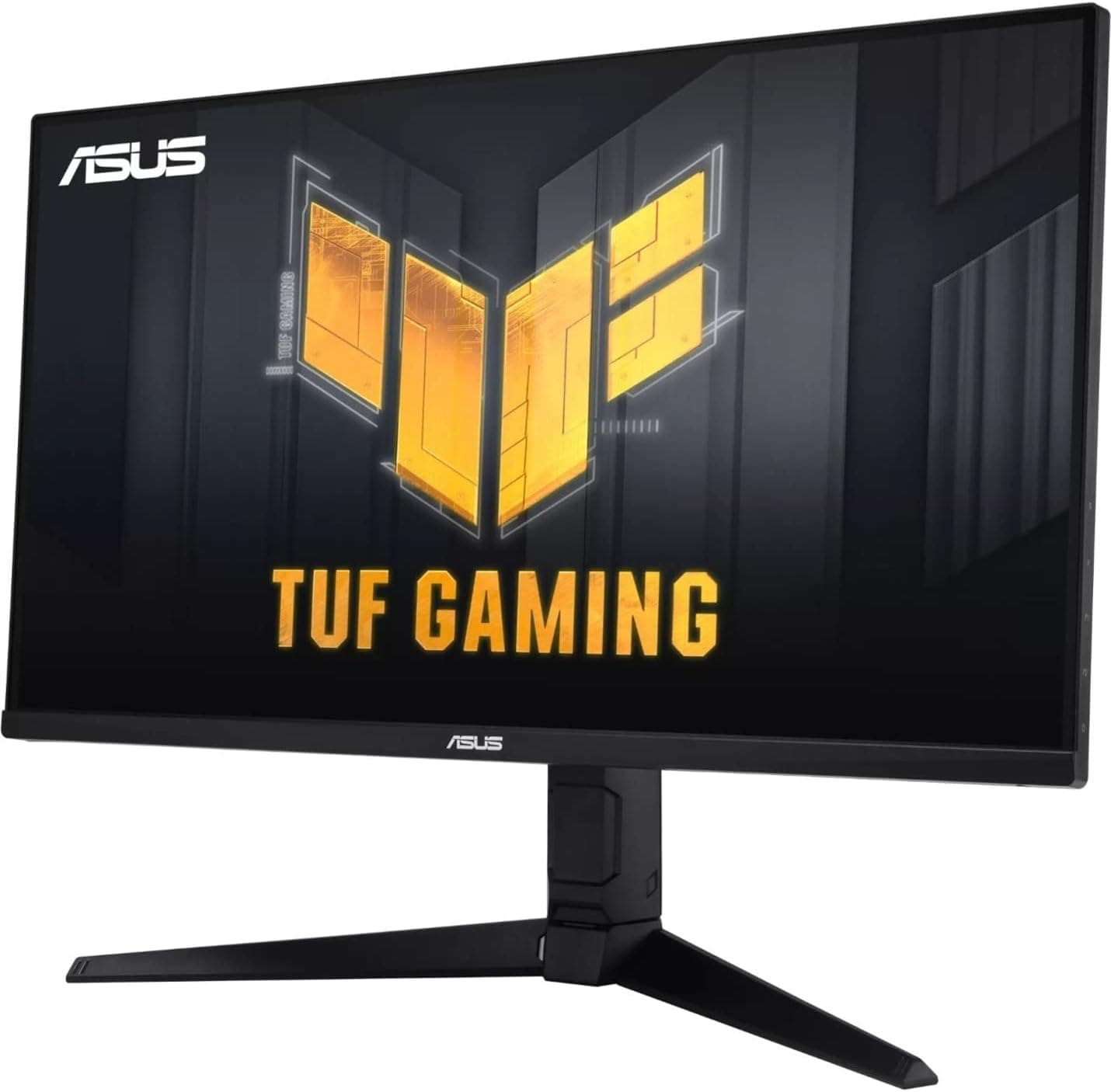 ASUS TUF Gaming 28” 4K 144HZ DSC HDMI 2.1 Gaming Monitor (VG28UQL1A) - UHD (3840 x 2160), Fast IPS, 1ms, Extreme Low Motion Blur Sync, G-SYNC Compatible, FreeSync Premium, Eye Care, DCI-P3 90%,BLACK