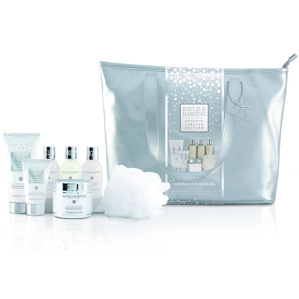 Baylis & Harding Jojoba, Silk and Almond Oil Relax and Retreat Weekend Bag Gift Set