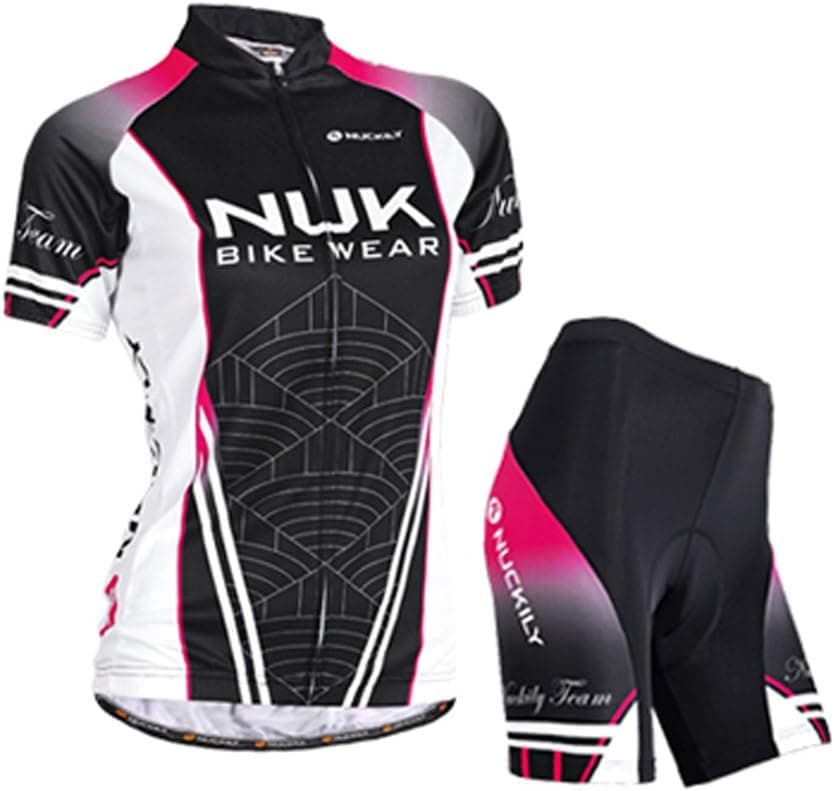 Nuckily Women's Cycling Jersey Outdoor Shorts Qucik Dry