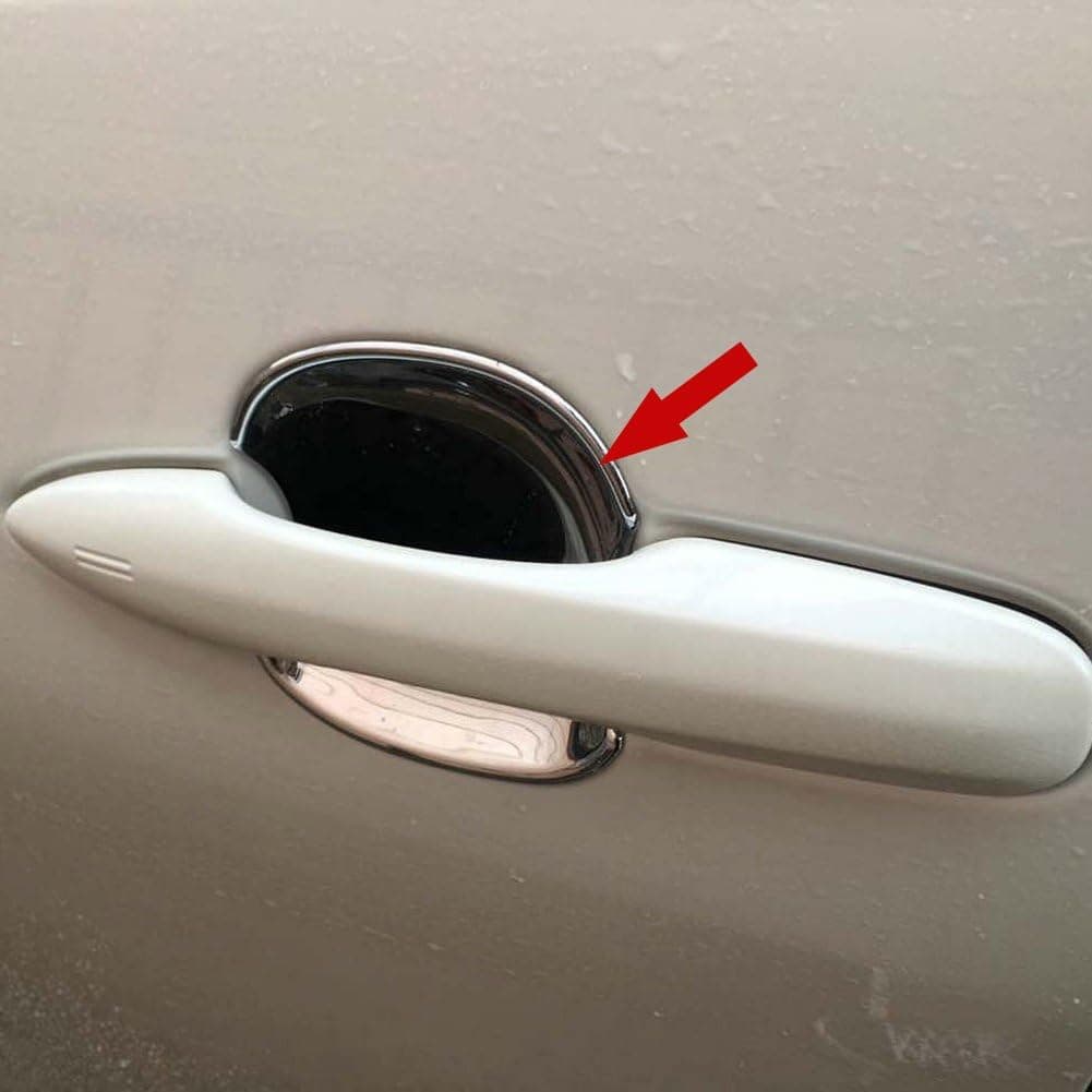 Fit For Toyota Prius 2016 2017 2018 Chrome Door Handle Bowl Cover Trim