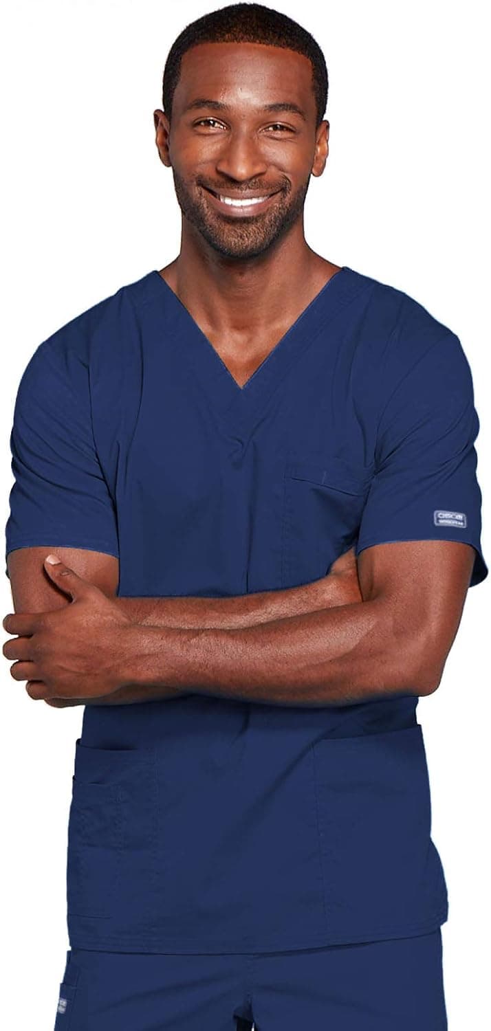 Cherokee Men and Women Scrubs Top with V-Neck 4725