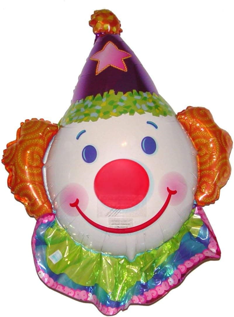 Fantastic Floatables Levitating Juggles The Clown 25 inch Flying Floating Anti-Gravity Toy HOVERS in MID-AIR - Interactive & Educational String-less Pet Balloon for Kids & Adult Indoor Events