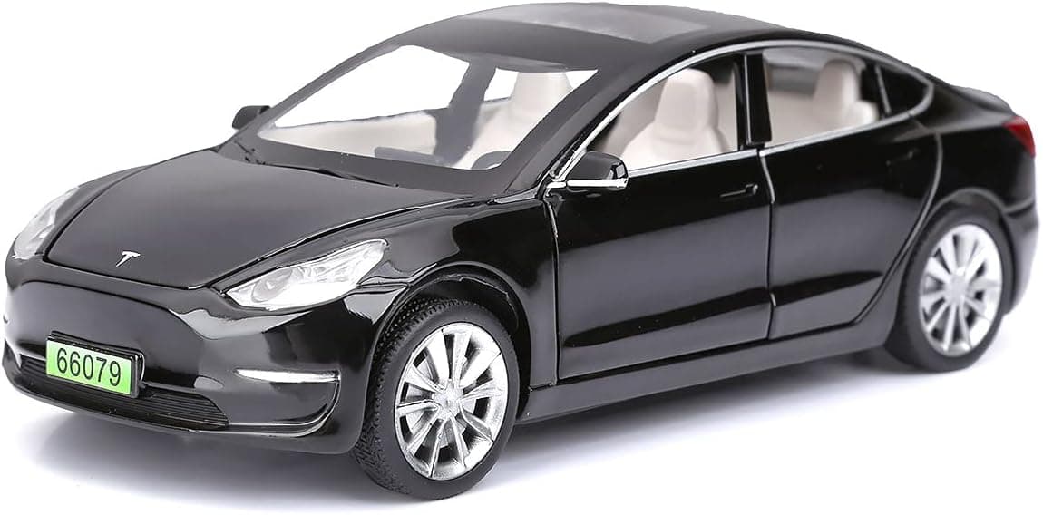 Toy Cars Model 3 Diecast Metal Cars Pull Back car for Boys Toys Age 3 - 8 Years Old (Black) …
