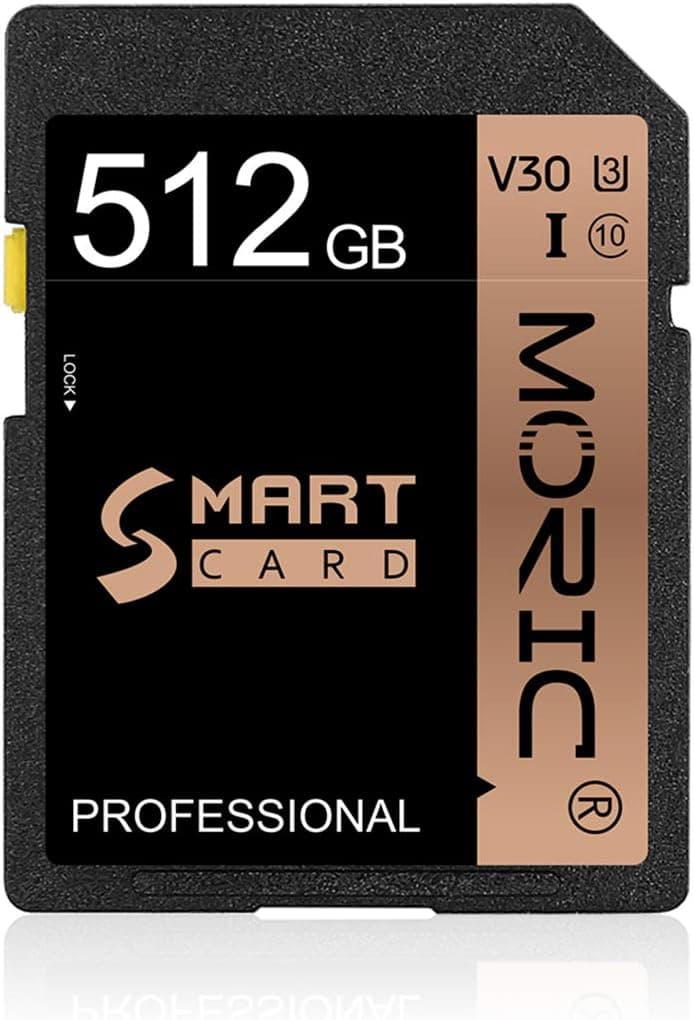 512GB SD Card High Speed Security Digital Memory Cards Class 10 for Camera,Videographers&Vloggers and Other SD Card Devices (512GB)