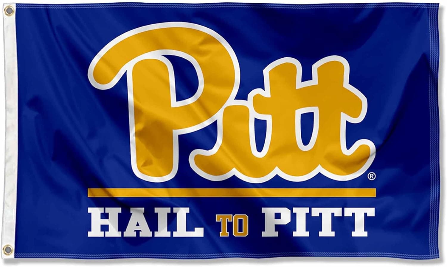 Pittsburgh Panthers Hail to Pitt Flag
