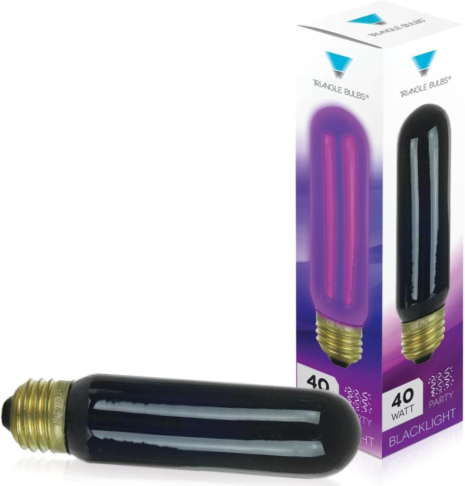 (12 Pack) 40-watt T10 Blacklight Tubular Incandescent Light Bulb