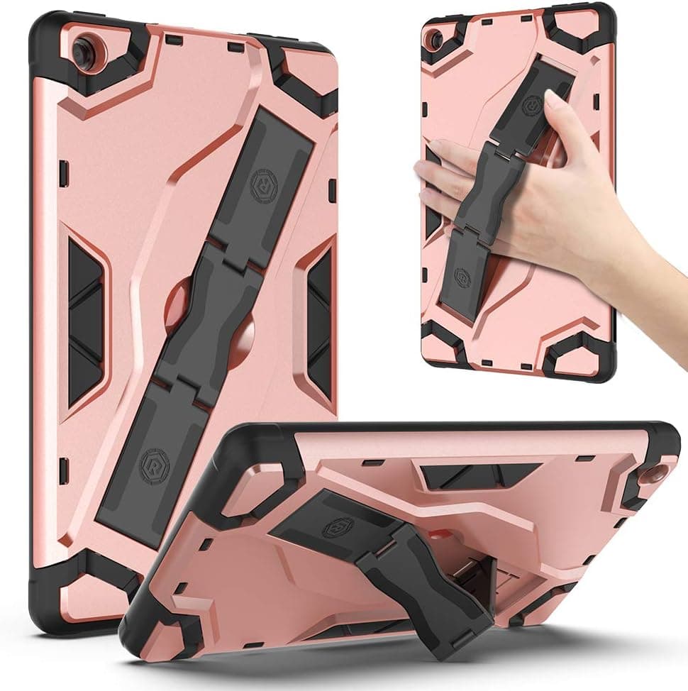 ROISKIN All-New Tablet 7 Inch Case 2019 [Kickstand/Hand Strap]