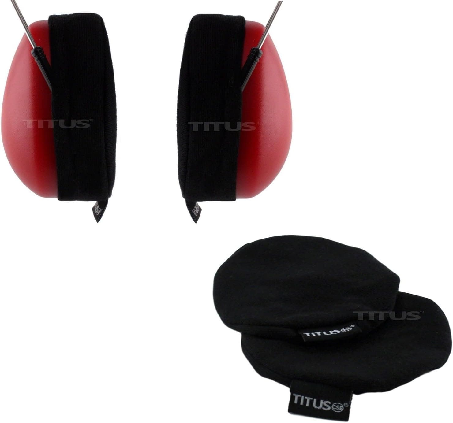 TITUS Earmuff Hygiene Kit & Replacement Parts (2X Sweat Covers)