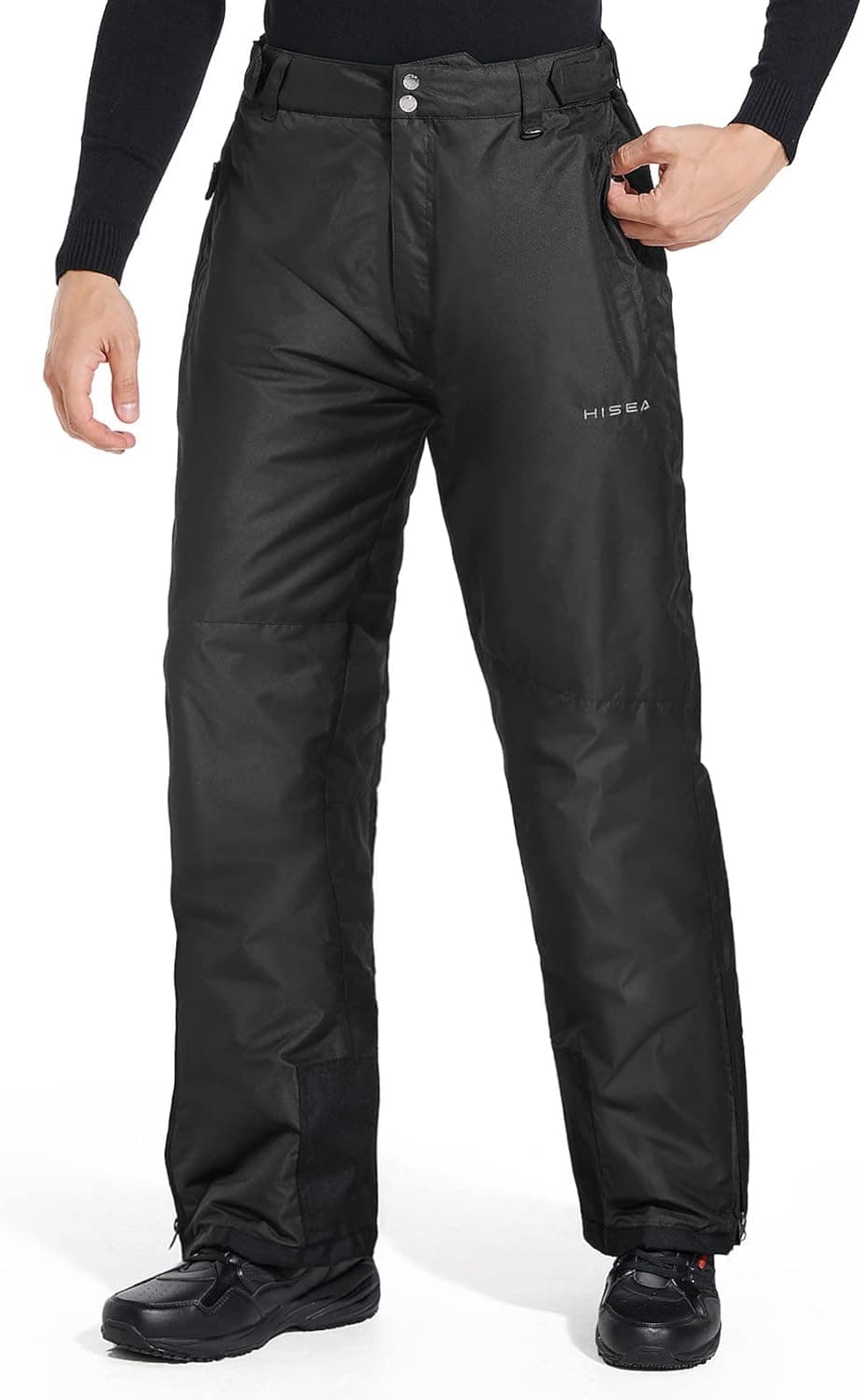 HISEA Men's Snow Pants 3M Thinsulate Insulated Ski Pants Winter Snowboard Pants Mens Outdoor Hiking Work Pants