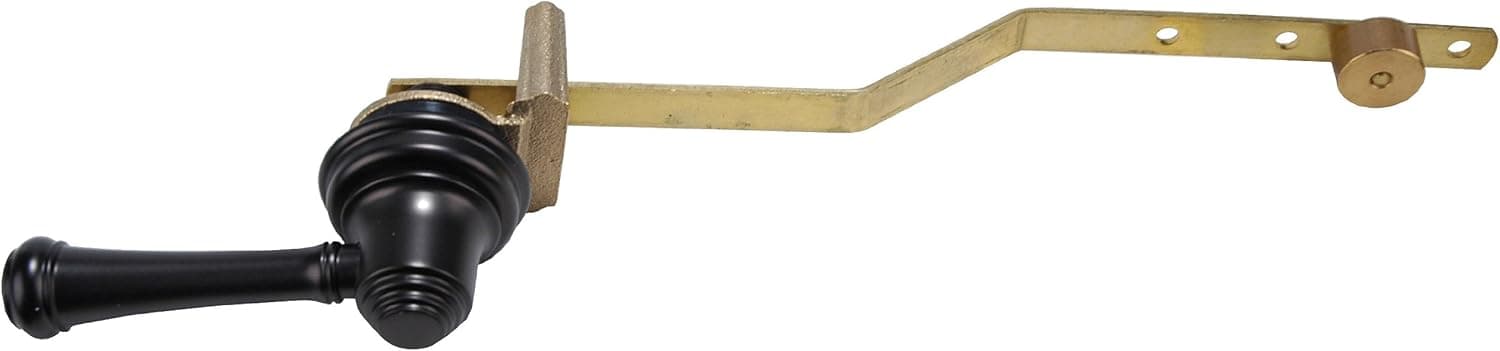Toilet Tank Lever, Frontal Mount, Oil Rubbed Bronze - By PlumbUSA