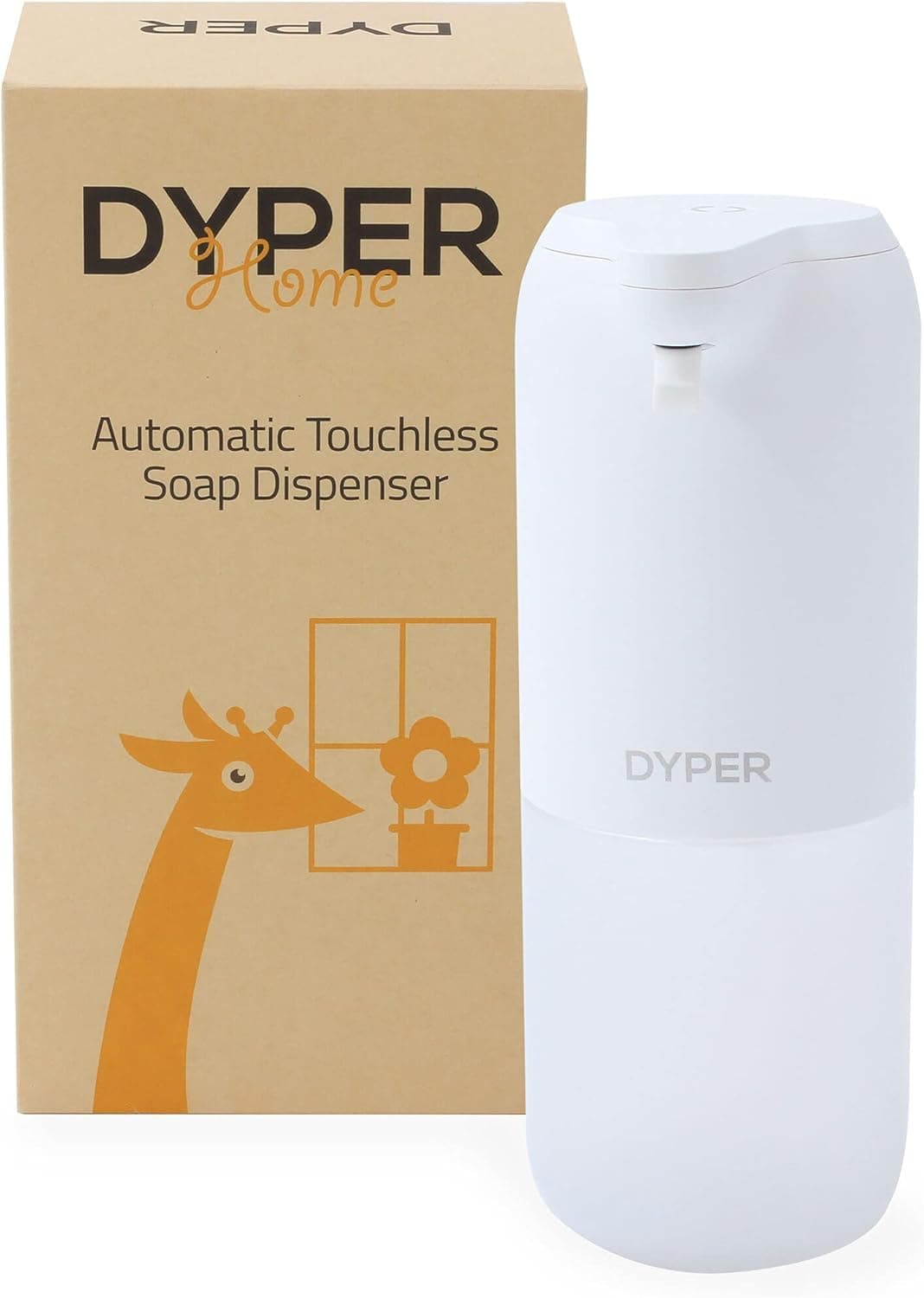 DYPER | Premium Touchless Soap Dispenser | Easy Fill Wide Mouth