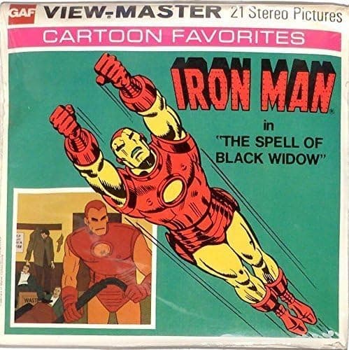 View Master Iron Man 3D 3 Reel Packet