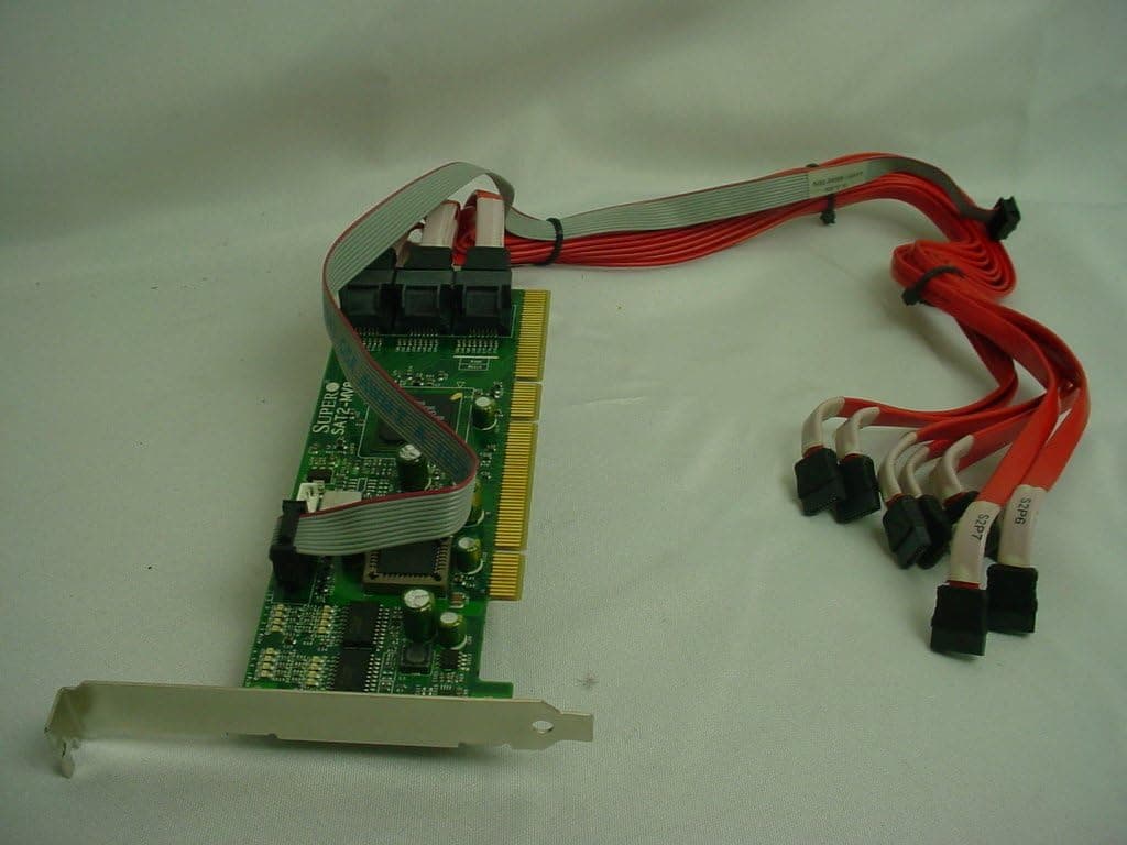Supermicro 8 Channel 300MB/S Per Channel 64 Bit Pci-X Interface Serial ATA Adapter (AOC-SAT2-MV8)