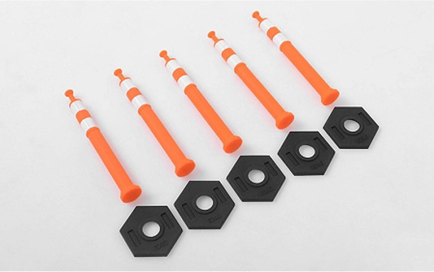 RC4WD 1/12 Scale RC Highway Traffic Cones 5 RC4ZS1619 Electric Car/Truck Option Parts