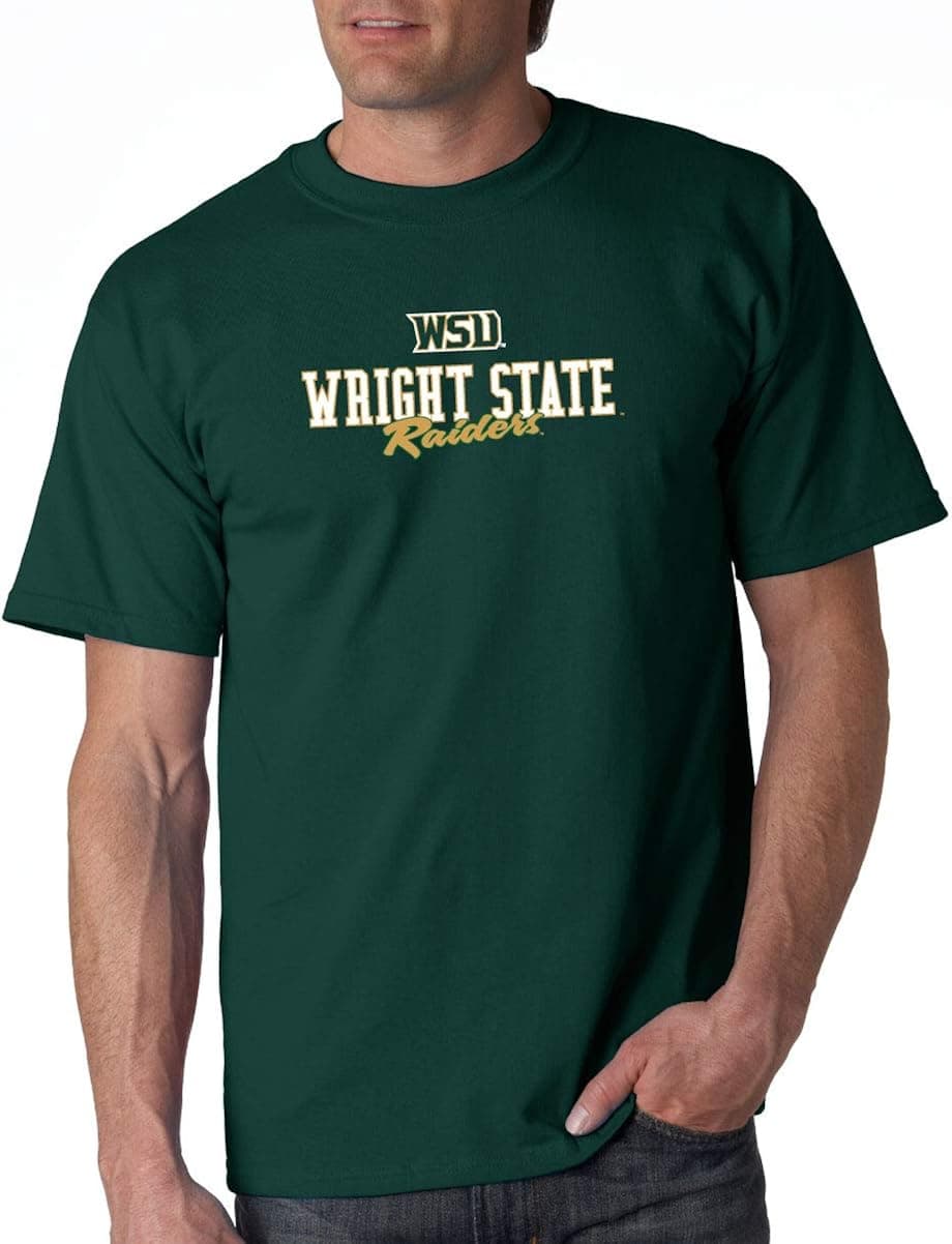 J2 Sport Wright State Raiders NCAA Campus Script Unisex T-Shirt